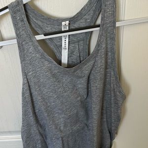 Lululemon NWT Love Tank Pleated sz 6 Heathered Magnet Gray top